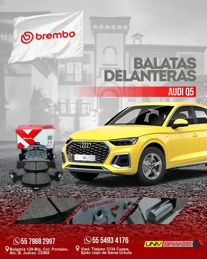 Balatas delanteras Brembo Audi Q5
